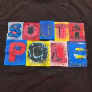 South Pole Mens XL Brown  T Shirt Authentic Collection Short Sleeve Tee Y2K VTG